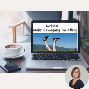 Symbolbild mit Computer für Online Workshop mit Marina Legatis